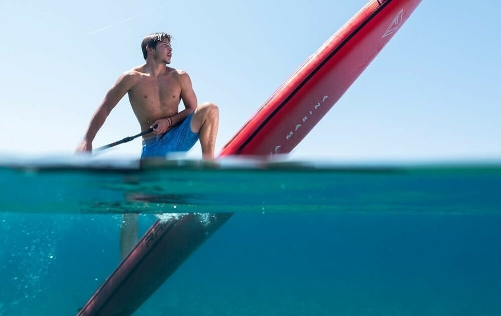 pivot turn paddle board